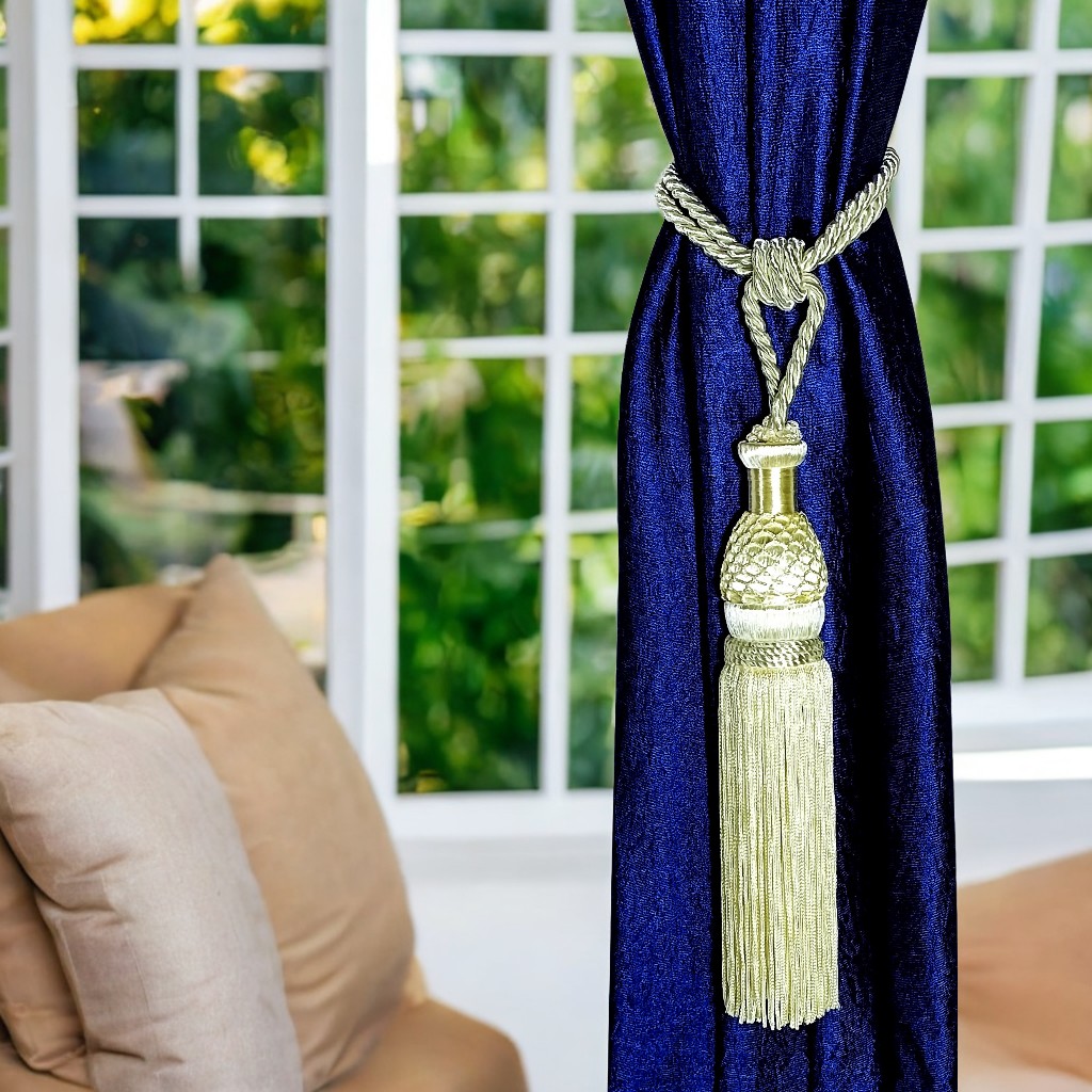 Beautiful Curtain Tieback Tassel Window Curtain holder for Home & Office Decoration Set of 2 Pieces.